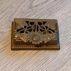 Koperen postzegeldoosje, Antiek en Kunst, Antiek | Koper en Brons, Ophalen of Verzenden