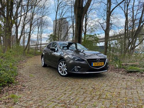 Mazda 3 Skyactiv-d 150 pk 2014 Bruin, Auto's, Mazda, Particulier, Diesel, C, Hatchback, Handgeschakeld, Origineel Nederlands, Bruin