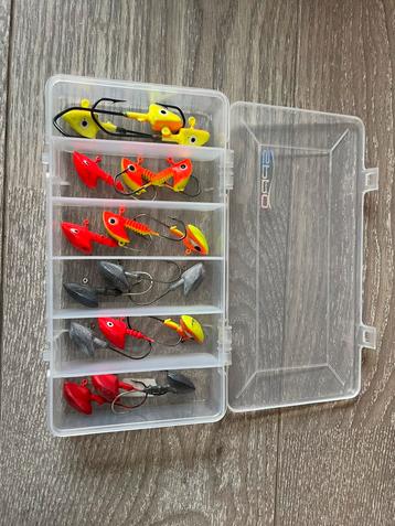 Loodkoppen , jigheads , +-20 gram beschikbaar voor biedingen