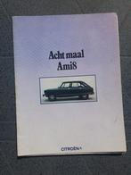folder Citroën Ami 8 1971 " acht maal Ami 8 ", Boeken, Ophalen of Verzenden, Zo goed als nieuw, Citroën