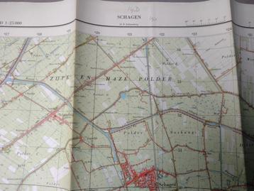 14 D Schagen Warmenhuizen Waarland t,Veld Plattegrond 1961 beschikbaar voor biedingen