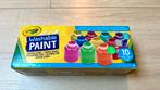 Crayola washable paint special effect 10 kleuren NIEUW, Ophalen of Verzenden, Nieuw, Knutselen