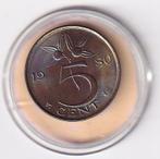 5 Cent 1980 Prachtig Netjes met Diverse Muntkleuren, Verzenden, Koningin Juliana, 5 cent, Losse munt