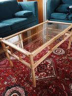 Bohemian rotan salontafel, Huis en Inrichting, Tafels | Salontafels, Ophalen, 100 tot 150 cm, 50 tot 100 cm, Zo goed als nieuw