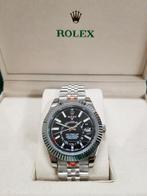 Rolex Skydweller, Ophalen, Waterdicht, Nieuw, Zwart