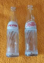 Kratje met 24 flesjes oude Pepsiflesjes 0,25l jaren 80 ?, Verzamelen, Merken en Reclamevoorwerpen, Ophalen, Gebruikt, Overige typen