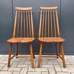 4 Vintage Pastoe eetkamer stoelen jaren 60, Huis en Inrichting, Stoelen, Ophalen, Scandinavisch design, Gebruikt, Overige kleuren