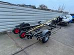 Boottrailer kanteltrailer Freewheel 650 kg, Pega 1350 kg, Watersport en Boten, Boottrailers, Ophalen, Minder dan 1500 kg, Gebruikt