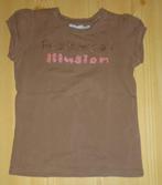 Za girls shirtje maat 110/116 met opdruk en knoopjes., Gebruikt, Meisje, Ophalen of Verzenden, Za girls