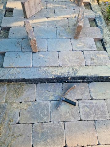 Getrommelde stenen 30x20x6 160 - 170 suks beschikbaar voor biedingen