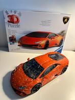 3D puzzel Lamborghini huracán., Ophalen of Verzenden, Zo goed als nieuw, Auto