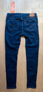 Levi’s Levi 711 Skinny jeans spijkerbroek W28 L32, Ophalen of Verzenden, Zo goed als nieuw, Blauw, W28 - W29 (confectie 36)