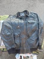 Vintage leren jas - Maat 56, Ophalen of Verzenden, Tweedehands, Heren, Jas | leer