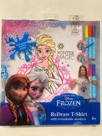 Frozen teken T-shirt. beschikbaar voor biedingen