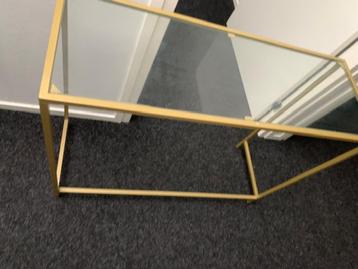 *** Bijzettafel Glas *** beschikbaar voor biedingen