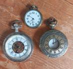 Hang / Zak Horloges 3 stuks, Ophalen of Verzenden, Staal, Overige merken, Onbekend