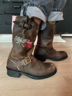 Harley Davidson Biker Boots Maat 39, Kleding | Dames, Schoenen, Harley Davidson, Bruin, Ophalen of Verzenden, Zo goed als nieuw
