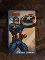 Marvel avengers card - Captain America, Ophalen of Verzenden, Nieuw, Losse kaart