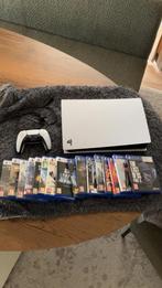 PlayStation 5 Disc Edition +  15 games, Ophalen of Verzenden, Zo goed als nieuw