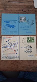 Eerste postvlucht met postzegels. 1945, Ophalen of Verzenden, Envelop