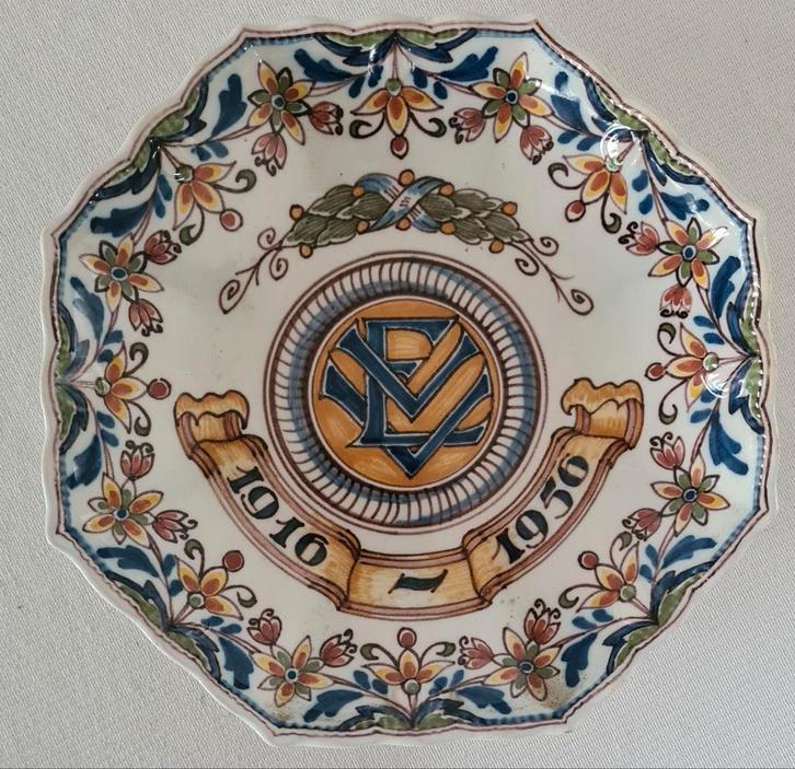 Wandbord Tichelaar Makkum, Antiek en Kunst, Antiek | Wandborden en Tegels, Ophalen of Verzenden