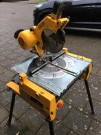 DeWalt combinatie zaagtafel afkorten en schulpen, Doe-het-zelf en Verbouw, Gereedschap | Zaagmachines, Ophalen, Zo goed als nieuw