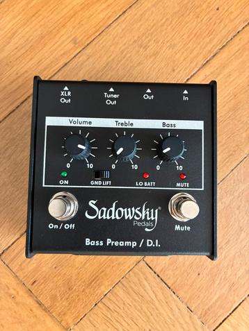 Sadowsky Bass Preamp/ DI beschikbaar voor biedingen