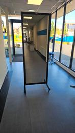 2x grote verrijdbare spiegels, Huis en Inrichting, Woonaccessoires | Spiegels, Ophalen, Zo goed als nieuw, Minder dan 100 cm