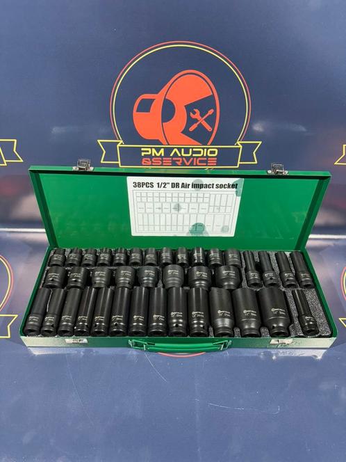 Krachtdoppenset 1/2 8t/m 32, Auto diversen, Autogereedschap, Nieuw, Ophalen