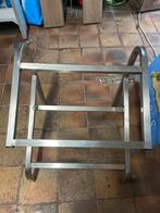 Rek voor bestekbakken met bakken- Horeca, Ophalen, Gebruikt, Rvs of Chroom