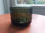 Iittala Kastehelmi Theelichthouder groen, Huis en Inrichting, Woonaccessoires | Kandelaars en Kaarsen, Overige materialen, Ophalen of Verzenden