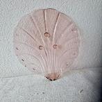 Vintage roze serveerschaal schep glas, Antiek en Kunst, Ophalen of Verzenden