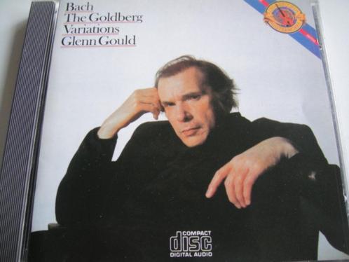 BACH Goldberg variations CD GLENN GOULD CBS COMP DISC COVER, Cd's en Dvd's, Cd's | Klassiek, Zo goed als nieuw, Kamermuziek, Barok