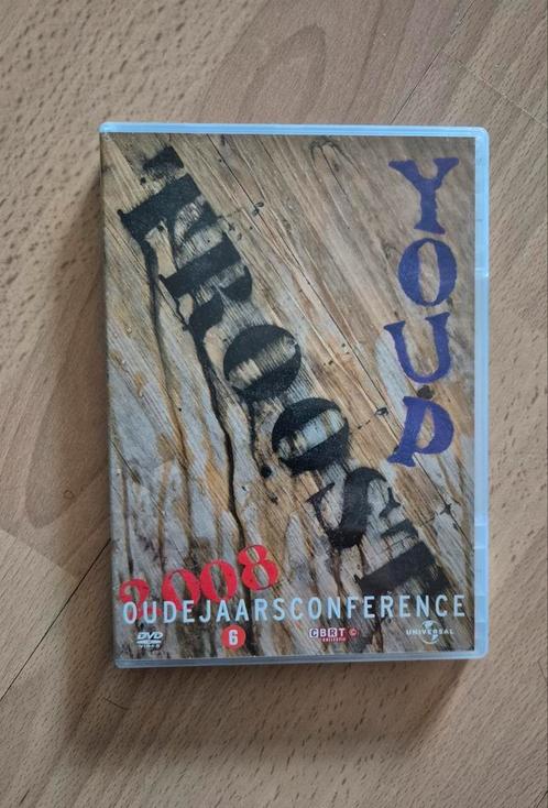 Youp van't Hek - Oudejaars Conference 2008, Cd's en Dvd's, Dvd's | Cabaret en Sketches, Zo goed als nieuw, Stand-up of Theatershow