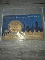 400 jaar nederland-New York in coincard, Postzegels en Munten, Ophalen of Verzenden, Koningin Beatrix, Euro's