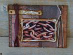 Zelfgemaakte Handgemaakte Vintage Scrap kaart (3), nieuw, Ophalen of Verzenden, Nieuw, Overige thema's