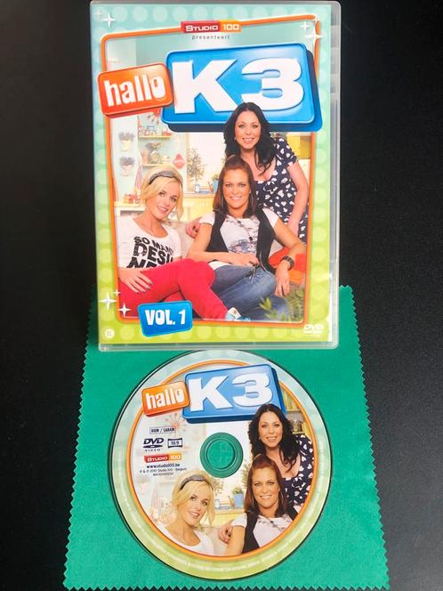 Hallo K3 dvd deel 1, Cd's en Dvd's, Dvd's | Kinderen en Jeugd, Zo goed als nieuw, Ophalen of Verzenden