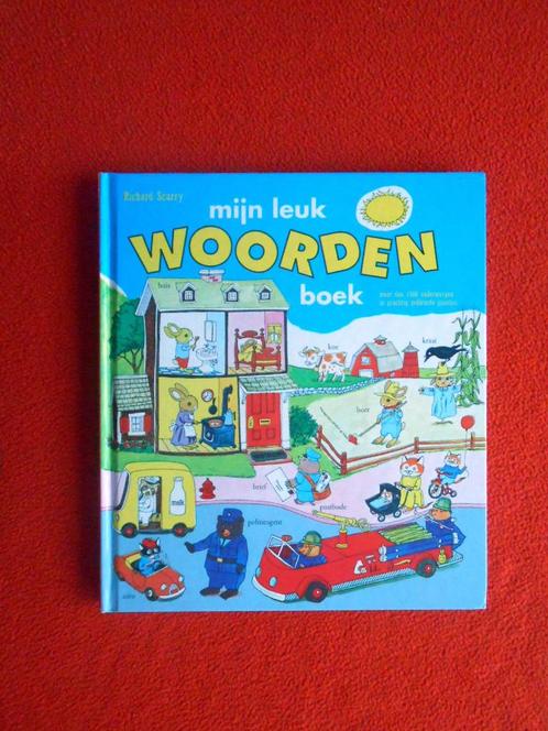 Richard Scarry: Mijn leuk woordenboek, Boeken, Kinderboeken | Jeugd | onder 10 jaar, Zo goed als nieuw, Ophalen of Verzenden