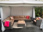 Loungeset, Tuin en Terras, Bank, Ophalen of Verzenden, Zo goed als nieuw, Loungeset