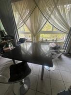 Echt Marmeren Tafelblad, Huis en Inrichting, Tafels | Eettafels, Overige materialen, Gebruikt, Vierkant, Tot twee personen