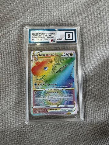 Dragonite VSTAR - Pokémon GO Secret - PG 9 Mint beschikbaar voor biedingen