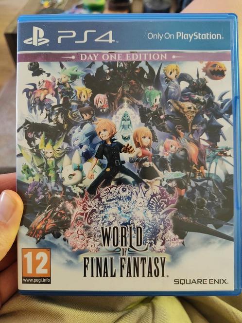 World of Final Fantasy - Day One Edition, Spelcomputers en Games, Games | Sony PlayStation 4, Zo goed als nieuw, Role Playing Game (Rpg)