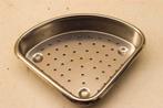 RVS Driehoekige inzetbakje restenbakje 49686, Huis en Inrichting, Keuken | Keukenbenodigdheden, Ophalen of Verzenden, Gebruikt
