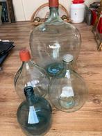 Gistingsflessen., Ophalen, Gebruikt