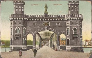 Kampen IJselbrug 1911 Uitg. J.H. Schaefer Kunstchromo 344 beschikbaar voor biedingen