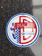 DUCATI emaille reclamebord, Ophalen of Verzenden, Zo goed als nieuw, Reclamebord