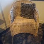 Rotan stoel, Ophalen, Bruin, Riet of Rotan, Zo goed als nieuw