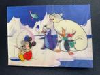 Disney 3D dieptekaart, ansichtkaart ps-203, Mickey der Fishe, Verzenden, 1960 tot 1980, Sterren en Beroemdheden