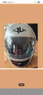 Integraal motor scooter zilvergrijs helm maat 59 / 60, Overige merken, Ophalen of Verzenden, Integraalhelm, L