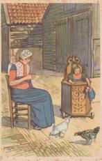 BUNSCHOTEN SPAKENBURG POP JAAP V 1945 ZEER MOOIE KAART KJ16, Verzamelen, Ansichtkaarten | Themakaarten, Ophalen of Verzenden, 1940 tot 1960
